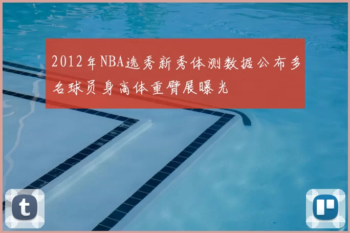 2012年NBA选秀新秀体测数据公布多名球员身高体重臂展曝光