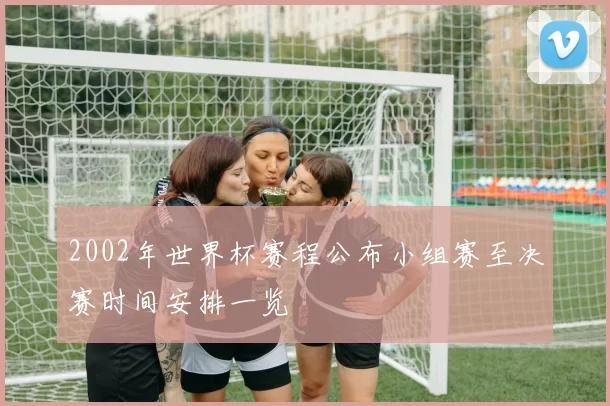 2002年世界杯赛程公布小组赛至决赛时间安排一览