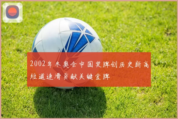2002年冬奥会中国奖牌创历史新高短道速滑贡献关键金牌