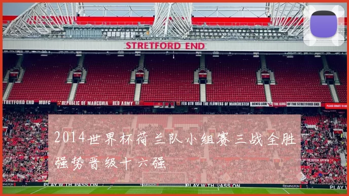 2014世界杯荷兰队小组赛三战全胜强势晋级十六强